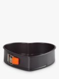 Le Creuset Carbon Steel Toughened Non-Stick Heart Springform Cake Tin, 25cm