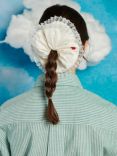 Sister Jane Lucky Hair Scrunchie, Cream