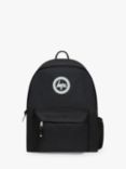 Hype Kids' Badge Backpack, Black