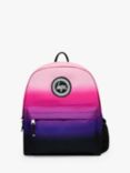 Hype Kids' Gradient Backpack, Black/Pink/Purple