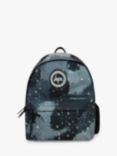 Hype Kids' Raindrop Camouflage Backpack, Black