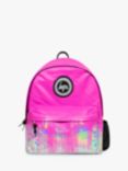 Hype Kids' Holographic Drips Backpack, Pink/Multi