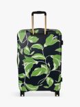 Radley Southwell Gardens Floral Large 4 Wheel Suitcase, Ink/Green