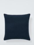 John Lewis Boucle Square Cushion, Blue