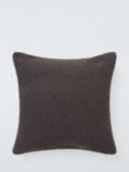 John Lewis Boucle Square Cushion, Grey