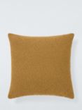 John Lewis Boucle Square Cushion, Ochre