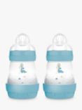 MAM Easy Start Anti-Colic Baby Bottle, Pack of 2, 160ml, Blue