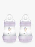 MAM Easy Start Anti-Colic Baby Bottle, Pack of 2, 160ml, Pink