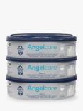 Angelcare Octagonal XL Nappy Bin Refills, Pack of 3