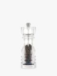 Cole & Mason London Acrylic Pepper Mill, 18cm, Clear