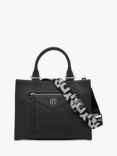 DKNY Green Point Leather Tote Bag, Black