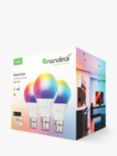 Nanoleaf Essentials Matter B22 LED Smart Colour Change Light Bulb, Pack of 3