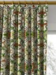 Clarke & Clarke Emerald Forest Made to Measure Linen Curtains or Roman Blind, Smoke