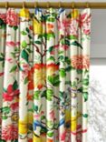 Clarke & Clarke Golden Parrot Made to Measure Curtains or Roman Blind, Ivory