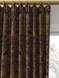 Clarke & Clarke Leopardo Made to Measure Curtains or Roman Blind, Antique/Noir