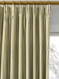 Clarke & Clarke Sackville Stripe Made to Measure Curtains or Roman Blind, Natural