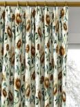 Clarke & Clarke Tonquin Made to Measure Curtains or Roman Blind, Ivory/Chartreuse