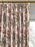 Clarke & Clarke Tonquin Velvet Made to Measure Curtains or Roman Blind, Blush