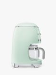 Smeg DCF02 Drip Filter Coffee Machine, Pastel Green