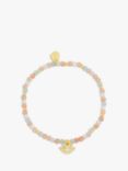 Estella Bartlett Goddess Energy Beaded Bracelet, Gold