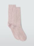 John Lewis Wool Silk Blend Ankle Socks