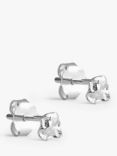 ENAMEL Copenhagen Rio Mini Stud Earrings, Silver