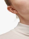 ENAMEL Copenhagen May Hoop Earrings, Gold