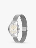 Olivia Burton Women's Micro-Pave Crystal Mesh Strap Watch