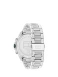 Tommy Hilfiger 1710651 Men's Lars Multifunction Bracelet Strap Watch, Silver