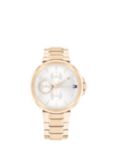 Tommy Hilfiger Womens' Lori Bracelet Strap Watch, Rose Gold