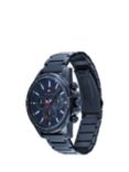 Tommy Hilfiger 1791789 Men's Mason Chronograph Bracelet Strap Watch, Blue