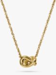 Olivia Burton Lovers Knot Necklace, Gold