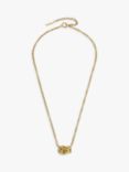 Olivia Burton Lovers Knot Necklace, Gold