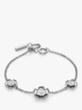 Olivia Burton Tudor Rose Chain Bracelet, Silver