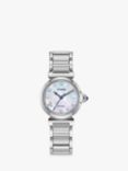 Citizen EM1130-83D Women's L Mae Eco-Drive Bracelet Strap Watch, Silver