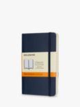 Moleskine Pocket Hardback Notebook, Blue