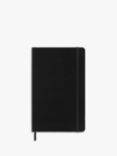 Moleskine A5 Hardback Day per Page 2025 Diary, Black