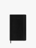 Moleskine A5 Soft Cover Week on One Page 2025 Diary, Black