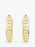 Swarovski Matrix Mini Hoop Earrings, Gold