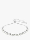 Swarovski Matrix Crystal Pearl Bracelet, Silver