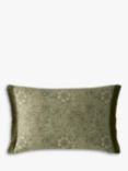 William Morris At Home Marigold Rectangular Cushion, Olive