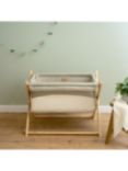 Clair de Lune Organic Folding Crib, Sage