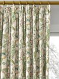 Clarke & Clarke Golden Lily Made to Measure Curtains or Roman Blind, Linen/Blush