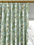 Clarke & Clarke Golden Lily Made to Measure Curtains or Roman Blind, Apple/Blush