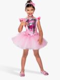 Barbie Kids' Ballerina Costume, Pink, 7-8 years