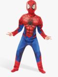 Spider-Man Kids' Deluxe Costume, Multi, 5-6 years