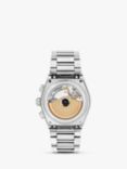 Frederique Constant FC-391SB4NH6B Men's Highlife Chronograph Automatic Bracelet Strap Watch, Silver
