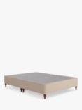 Sealy Posturepedic Exquisite Divan Base, Rich Oak Legs, King Size