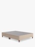 Sealy Posturepedic Exquisite 2 + 2 Drawer Divan Base, Rich Oak Legs, Super King Size