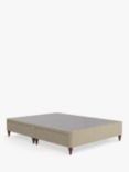 Sealy Posturepedic Exquisite 4 Drawer Divan Base, Rich Oak Legs, Super King Size